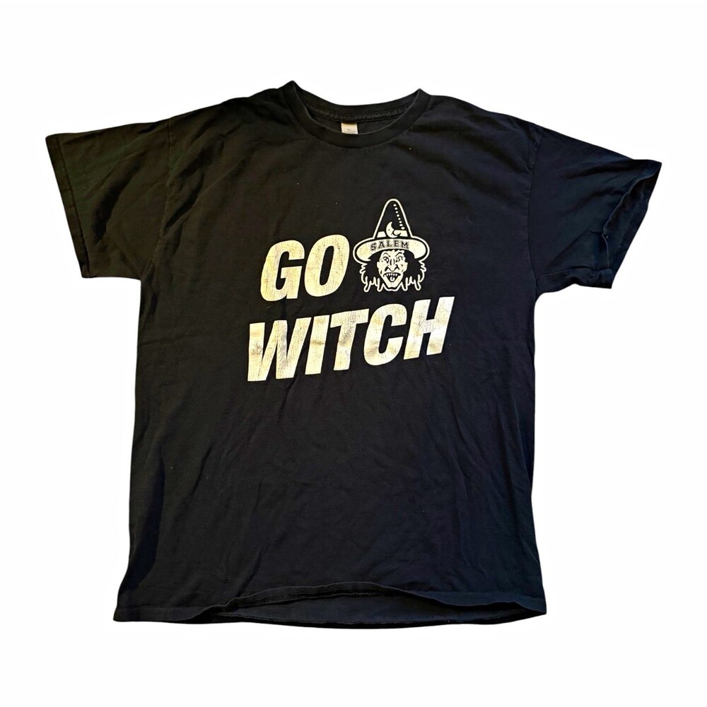 Salem High School Witches Go Witch Tee shirt Men’s Size Large Vintage